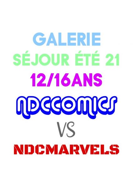 GALERIE SÉJOUR ÉTÉ 21 12/16ANS